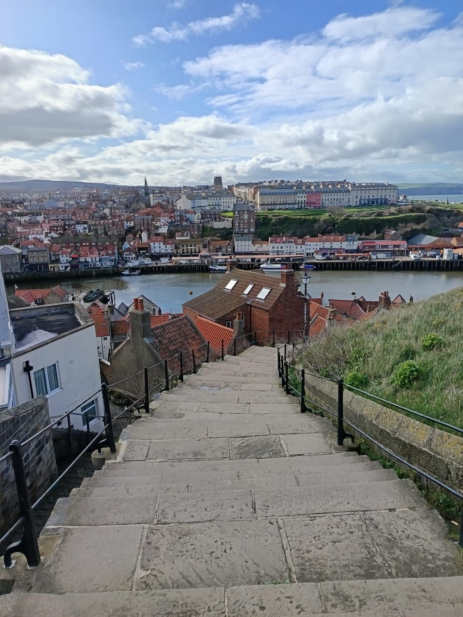 199 steps from Whitby Abbey
